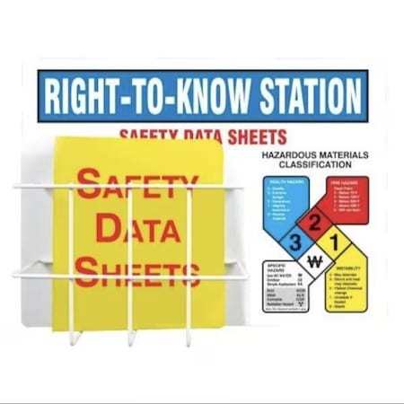 Accuform NFPA BASKETSTY LE ALUMINUM CENTER ZRS348 ZRS348